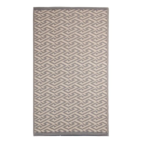 Alfombra de Polipropileno para Terraza con Diseño 150 x 240 cm