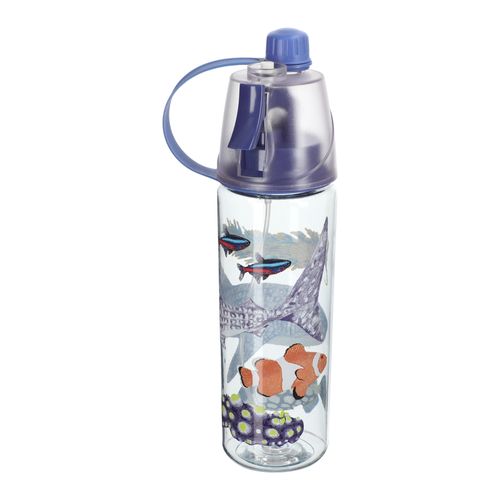 Botella de Agua Tritan con Atomizador 580 ml