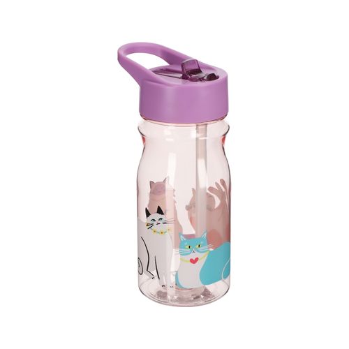 Botella de Agua con Diseño Estampado Ø7,1x19 cm