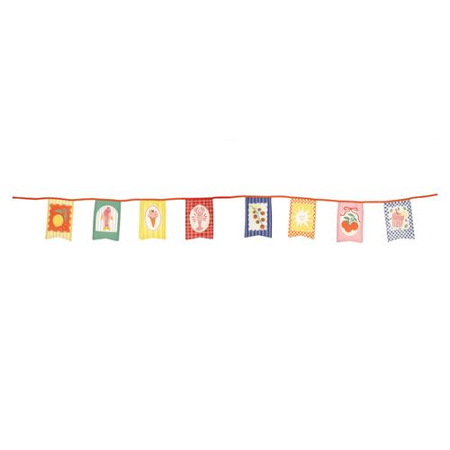 Banderines de Tela con Estampado 4 mt