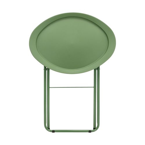 Mesa Redonda Plegable 52x37x62 cm
